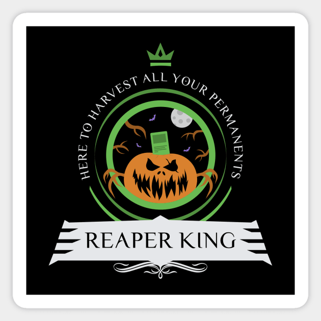 Commander Reaper King Sticker by epicupgrades